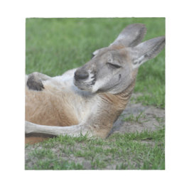 Laid-back Kangaroo Anteckningsblock