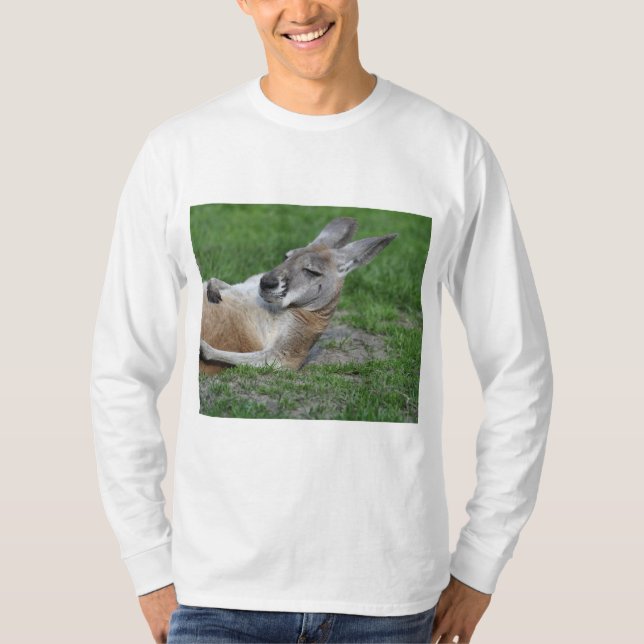 Laid-back Kangaroo T Shirt (Framsida)