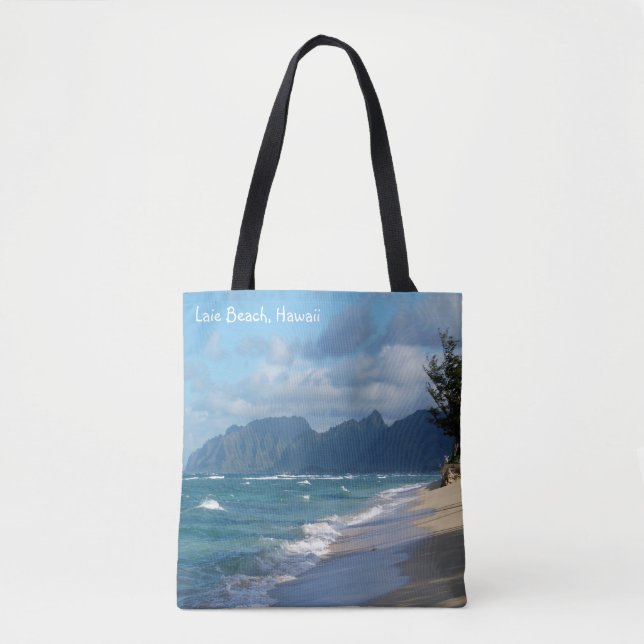 Laie Beach Hawaii Tygkasse (Framsida)