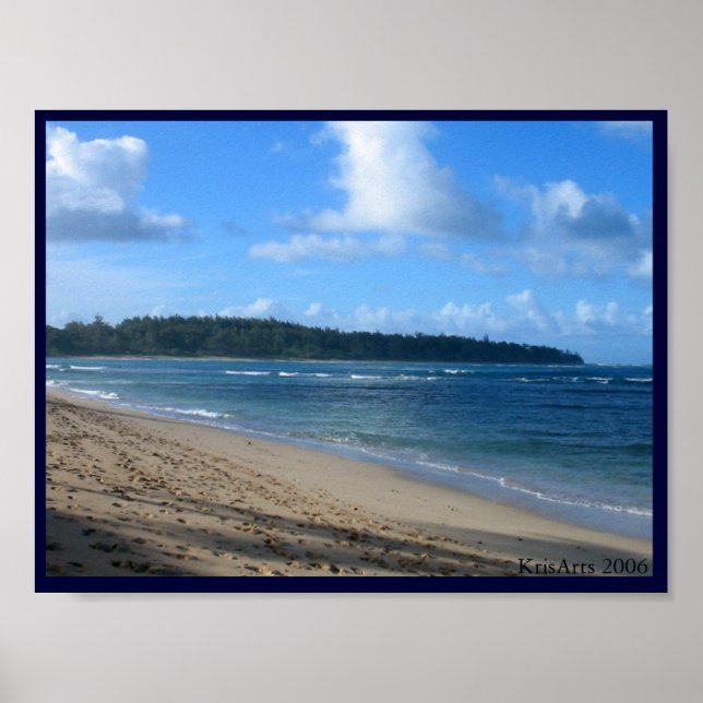 Laie Beach Poster (Framsidan)