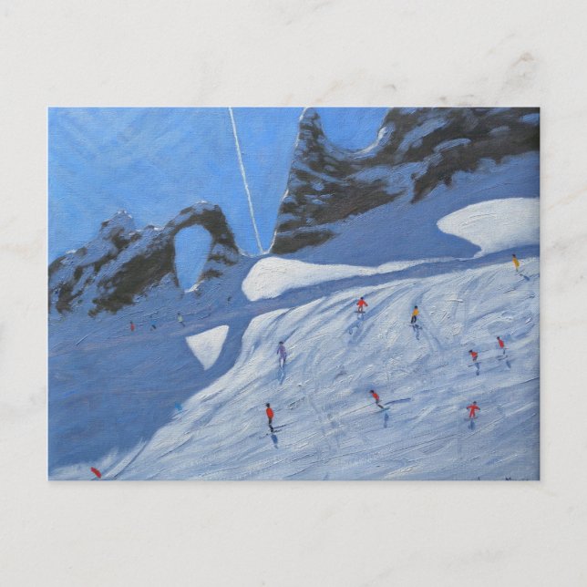 L'aiguille Percee Tignes 2009 Vykort (Framsida)