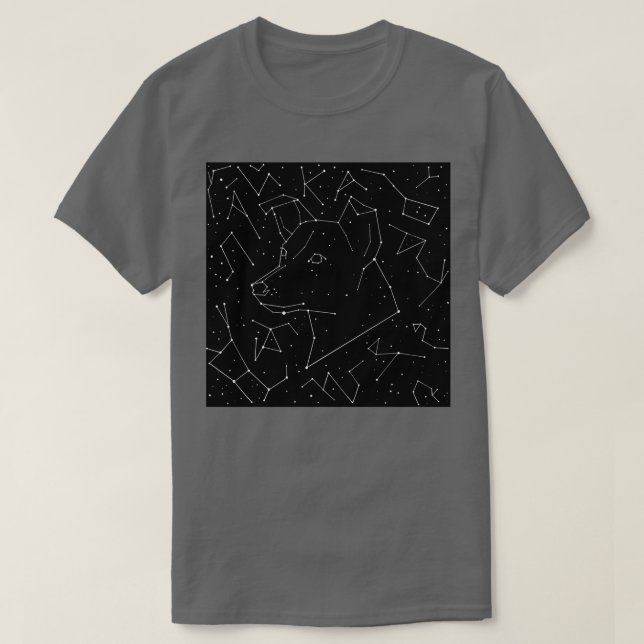 Laika Constellation T Shirt (Design framsida)