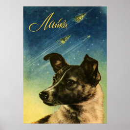 Laika, hund i första rymden - Sovjetrymden poster