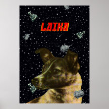 Laika - Sovetwave, Gagarin space art art