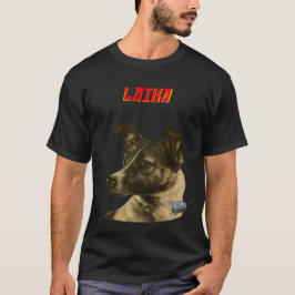 Laika —Sovetwave, Gagarin space art. T Shirt