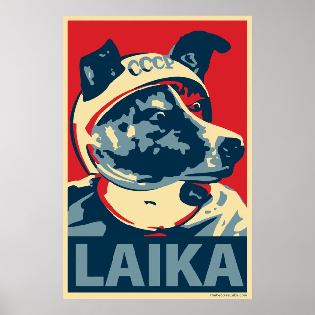 Laika Space Hund - Laika: OHP Poster (Framsidan)