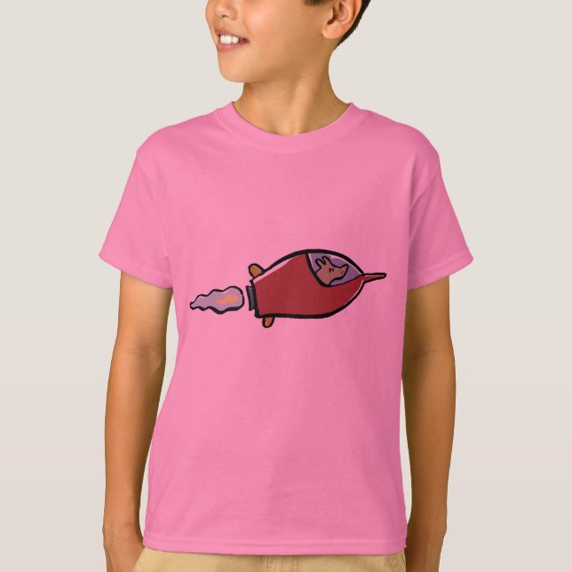 laika spacedogen tee shirt (Framsida)