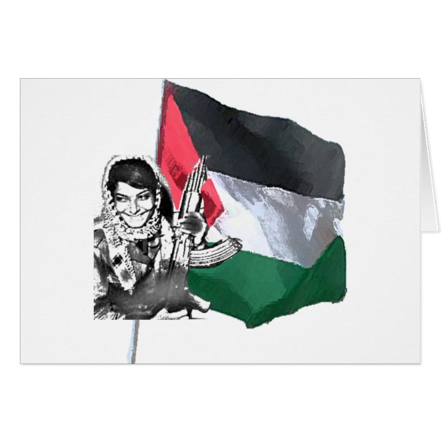 Laila Khaled Hälsningskort (Framsidan Horizontal)