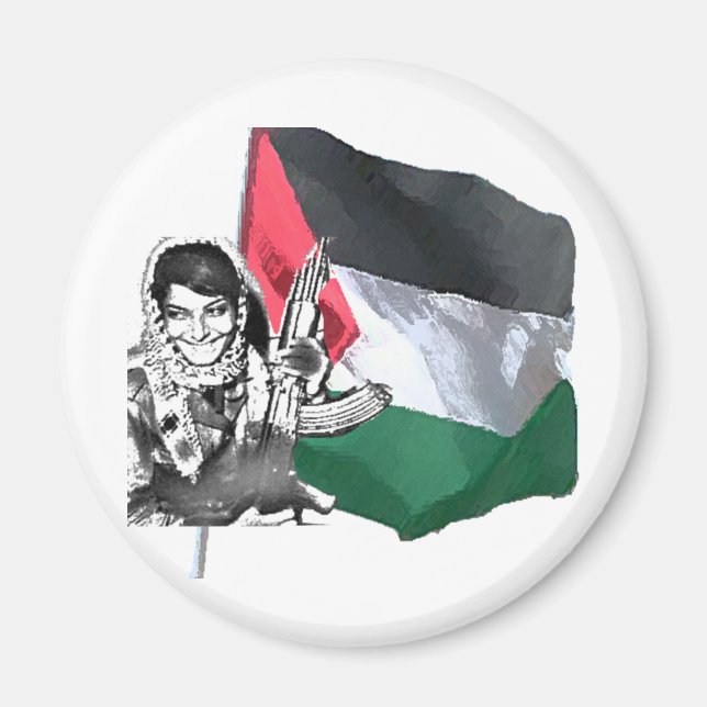 Laila Khaled Magnet (Framsidan)