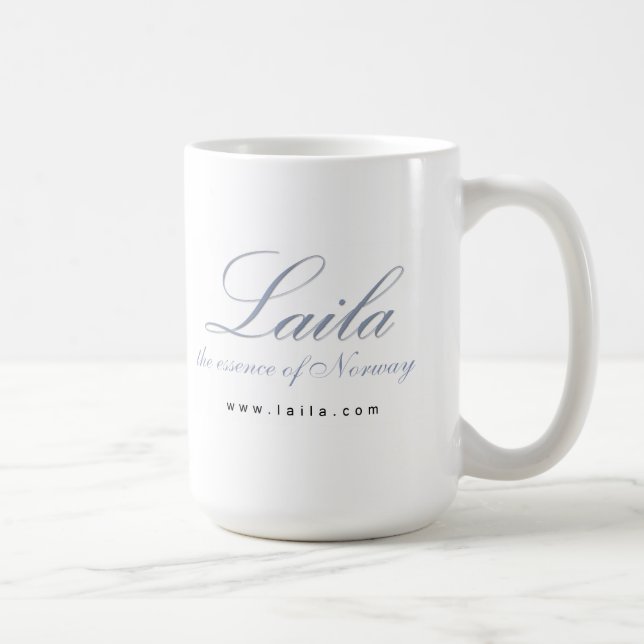 Laila logotypmugg kaffemugg (Höger)