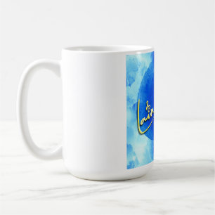 Laine Bleu Logotyp Coffee Mugg