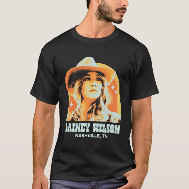Lainey Wilson Nashville T Shirt (Framsida)