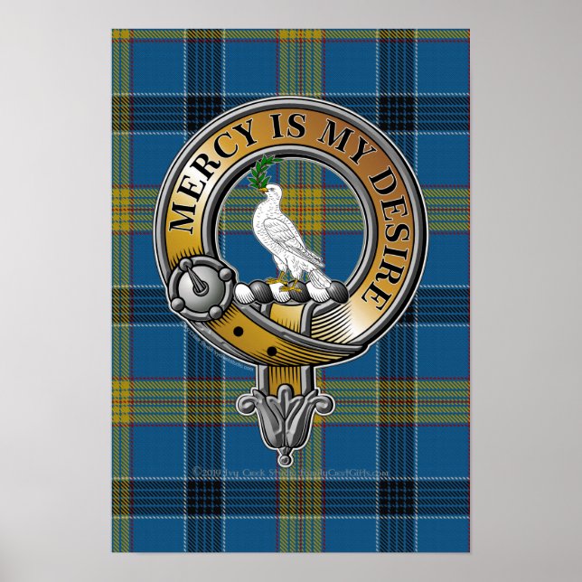 Laing Tartan & Badge Poster (Framsidan)