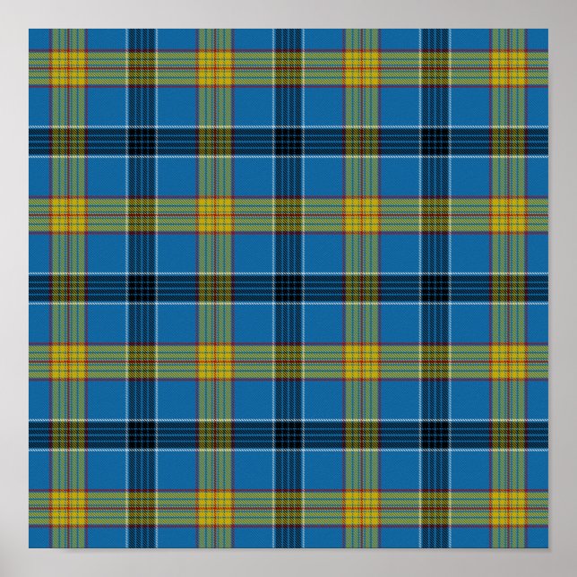 Laing Tartan Poster (Framsidan)
