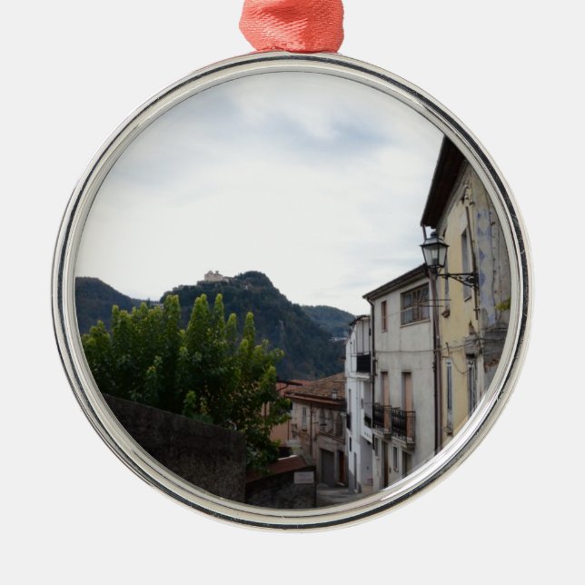 Laino Borgo Julgransprydnad Metall (Framsidan)