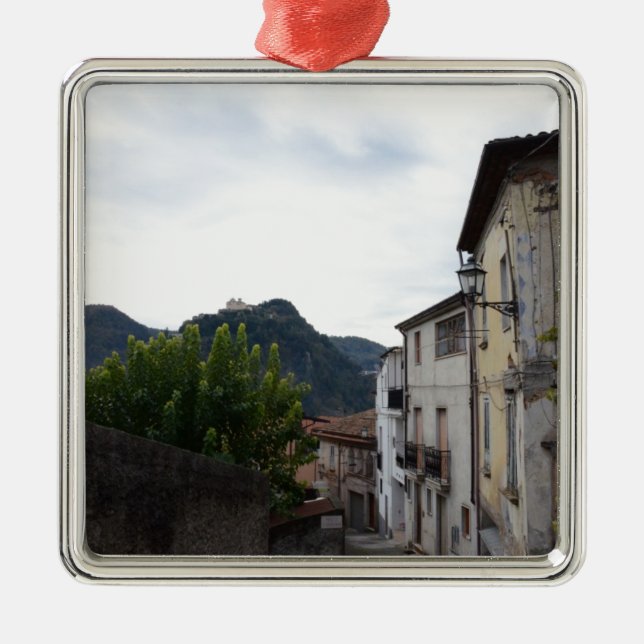 Laino Borgo Julgransprydnad Metall (Framsidan)