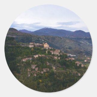 Laino Castello Calabria Runt Klistermärke