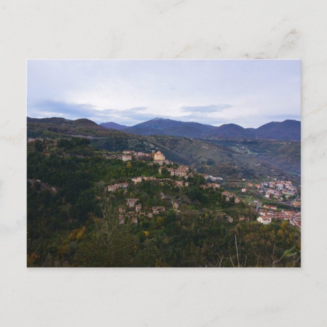 Laino Castello Calabria Vykort (Framsida)