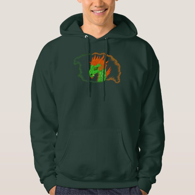 Lair Of The Fire Dragon Hoodie (Framsida)