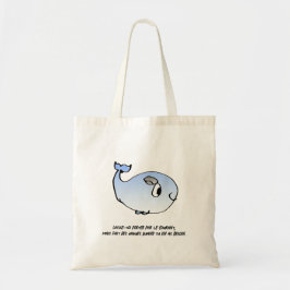 Laisse-toi porter - Sac Baleine Tote Bag Tygkasse