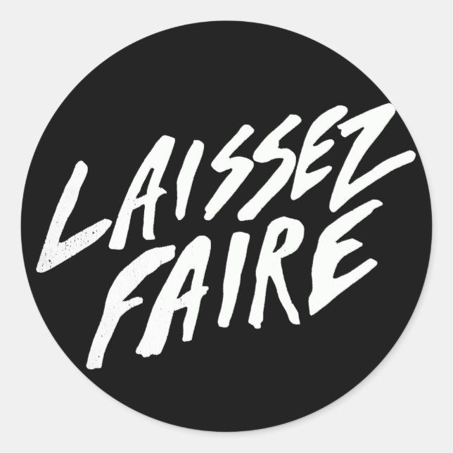 LAISSEZ FAIRE RUNT KLISTERMÄRKE (Framsida)