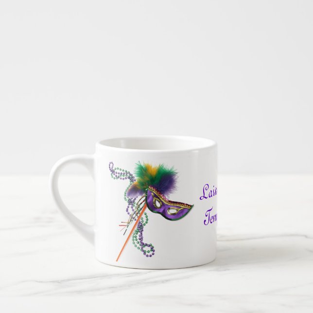 Laissez Les Bon Temps Rouler! Espressomugg (Vänster)