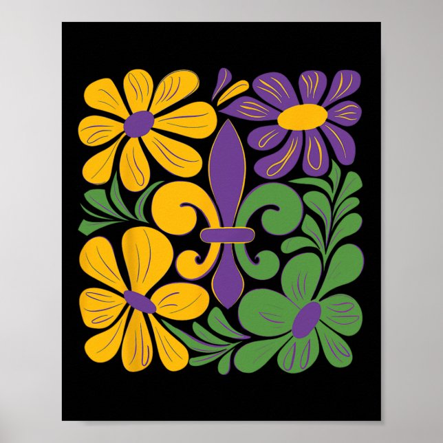 Laissez Les Bon Temps Rouler Funny Boho Coquette M Poster (Framsidan)