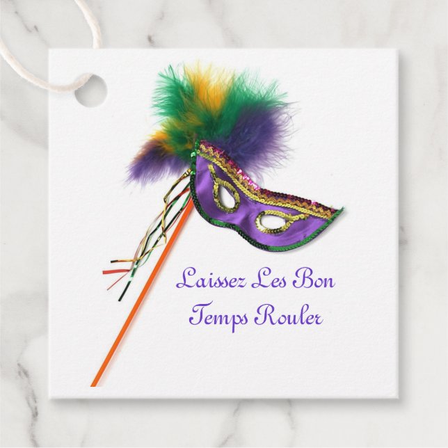 Laissez Les Bon Temps Rouler! Gåvor Etiketter (Framsida)