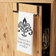 Laissez Les Bon Temps Rouler Kitchen Towel