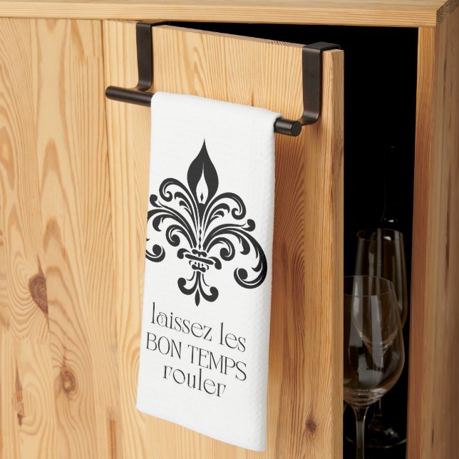Laissez Les Bon Temps Rouler Kitchen Towel Kökshandduk (Thirds Fold)
