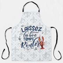 Laissez Les Bon Temps Rouler Kräftor Apron