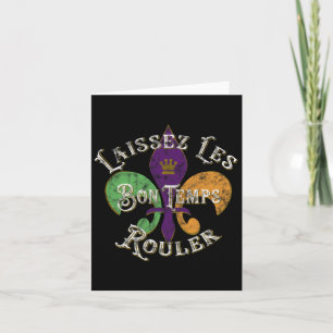 Laissez Les Bon Temps Rouler Mardi Gras 2025 Fleur Kort