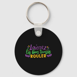 Laissez Les Bon Temps Rouler Mardi Gras Party Cost Nyckelring