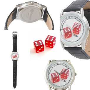 Laissez les Bon Temps Rouler med Initialer Armbandsur