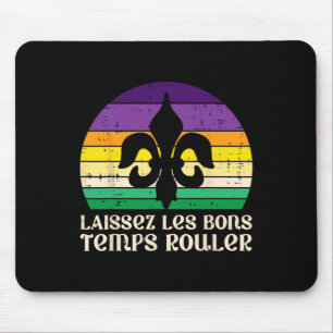 Laissez Les Bons Temps Rouler Fleur Lis Mardi Gras Musmatta