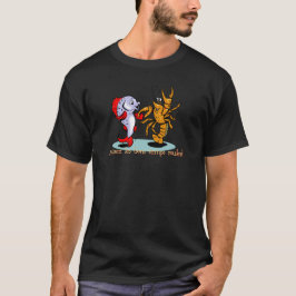 Laissez les bons temps rouler! Kräftor Mardi Gras T Shirt