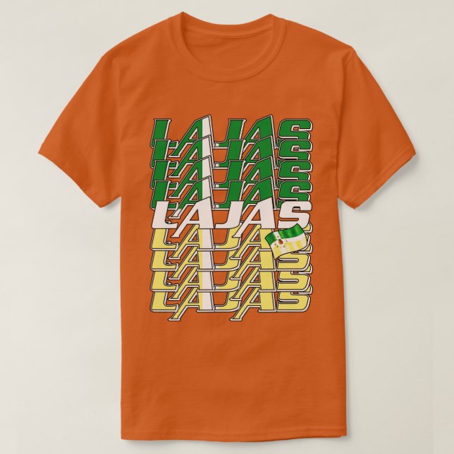 Lajas Cascade text 3 T Shirt (Design framsida)