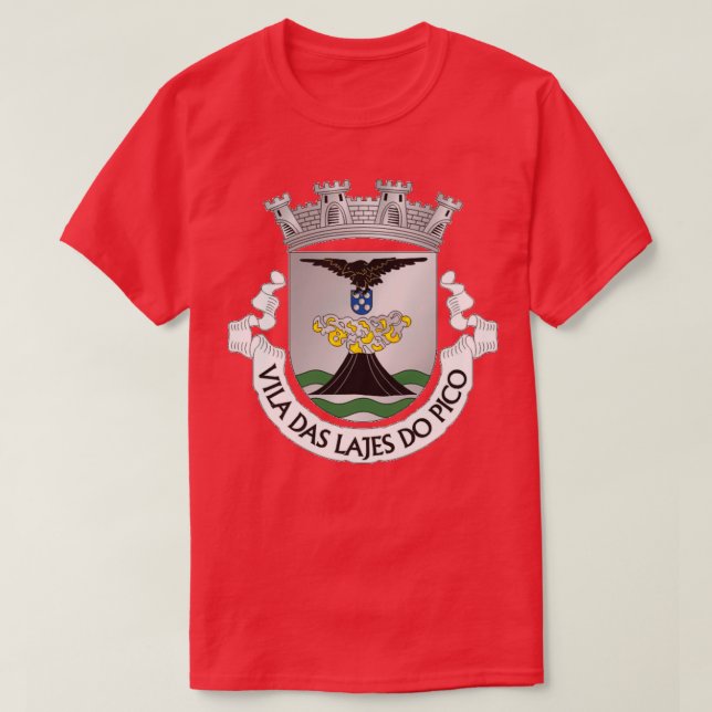 Lajes do Pico Portugal T Shirt (Design framsida)