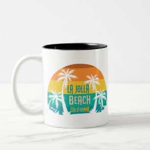 LaJolla Strand Retro Två-Tonad Mugg