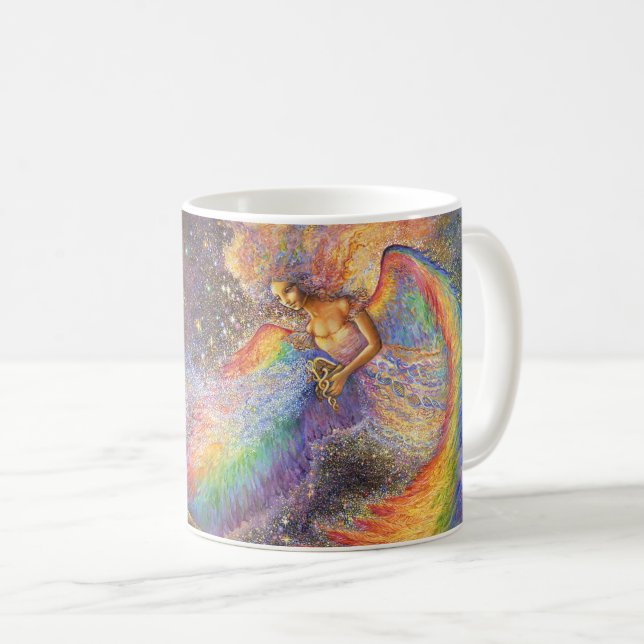 Läka ängelmuggen kaffemugg (Framsida höger)