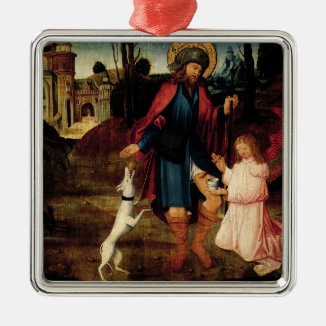 Läka av Sanktt Roch Julgransprydnad Metall (Framsidan)