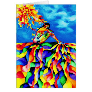 Läka energi av Rita Loyd Hälsningskort