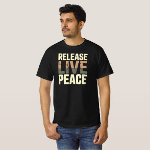 Läka från trauma minimalistisk typografi t shirt