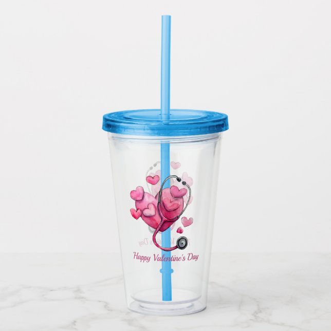 Läka hjärtan Alla hjärtans dag-design Take Away Mugg (Framsida)