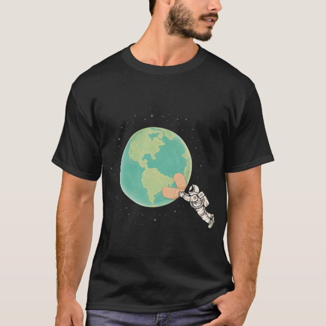 Läka jorden t shirt (Framsida)