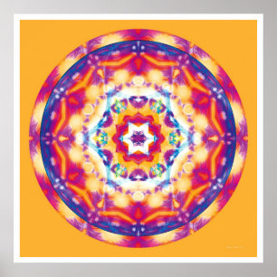 Läka Mandala 12 Poster