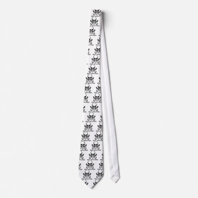 Läka med Steel.jpg Slips (Framsida)