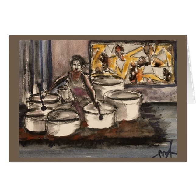 "Läka sång" kort (Framsidan Horizontal)