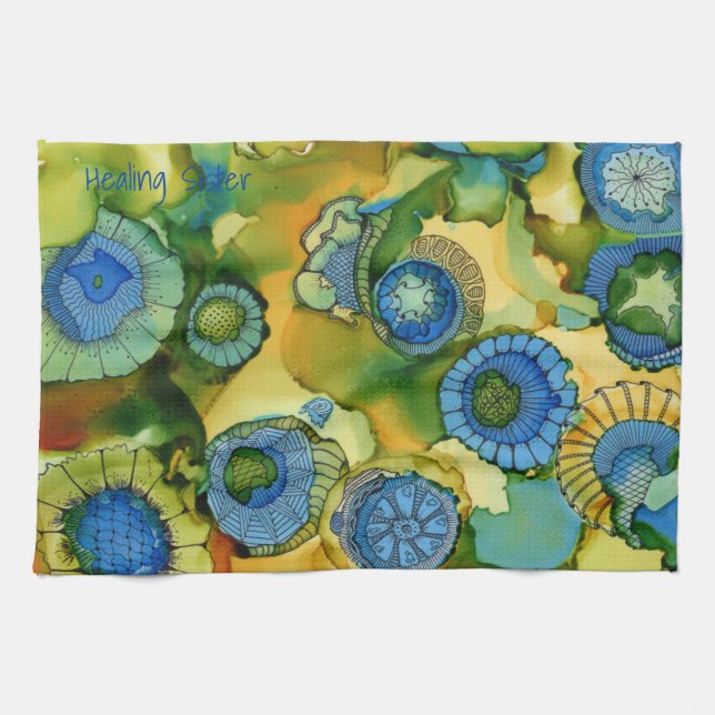 Läka systerkökshandduken kökshandduk (Horisontell)