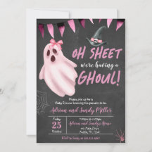 Lakan Det är en Ghoul Baby Shower